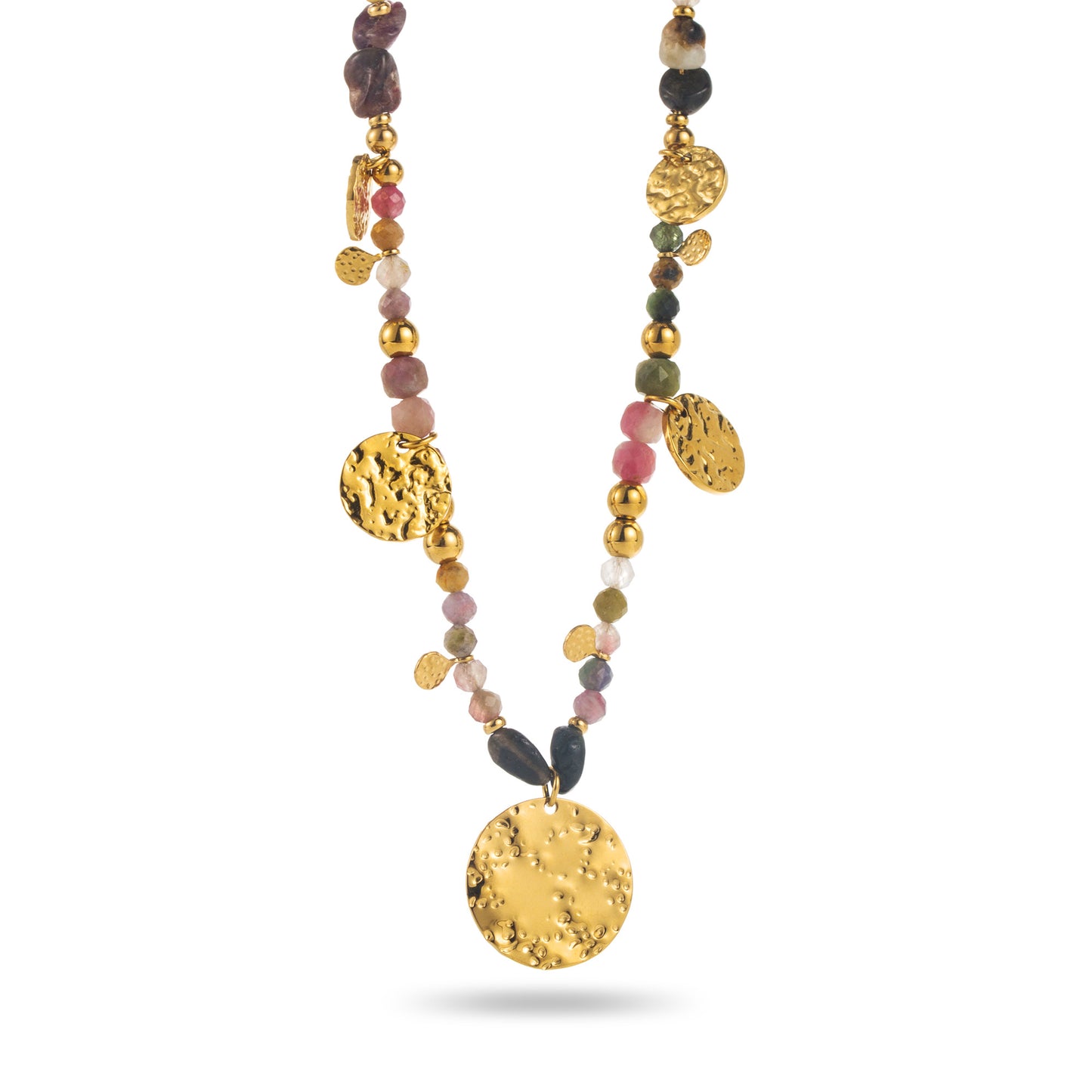 Collier Breloques Multi