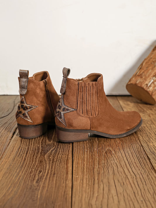 Bottines Basses FINDLAY Étoile Camel