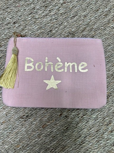 Pochette Rose Bohème & Etoile