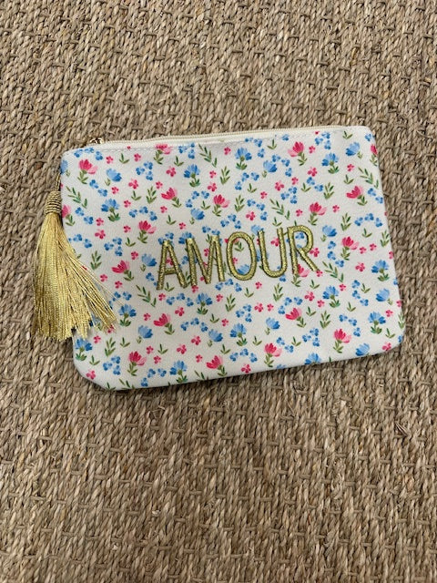 Pochette Fleurie Amour