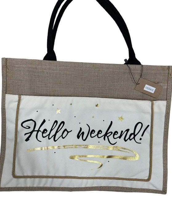 Sac Cabas Hello Weekend