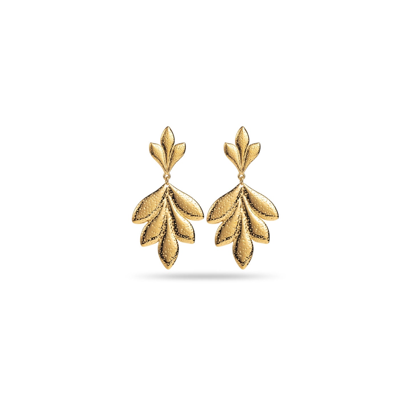 Boucles d'Oreilles Dorés