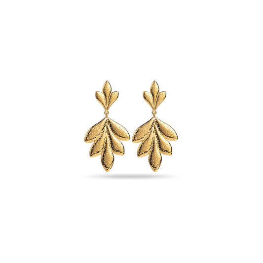 Boucles d'Oreilles Dorés