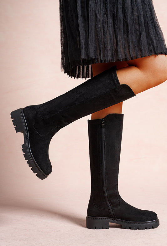Bottes Hautes Noires