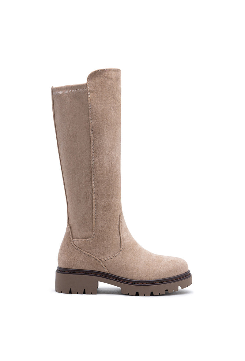 Bottes Hautes beige