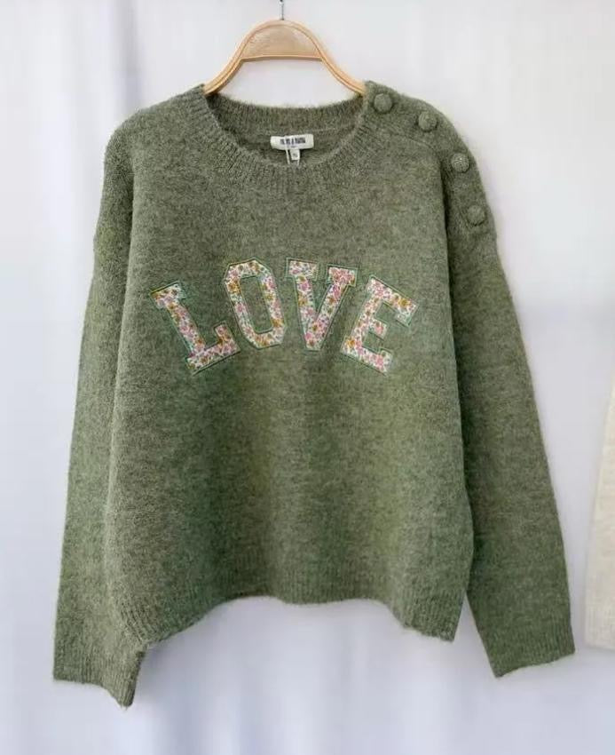 Pull Vert Love